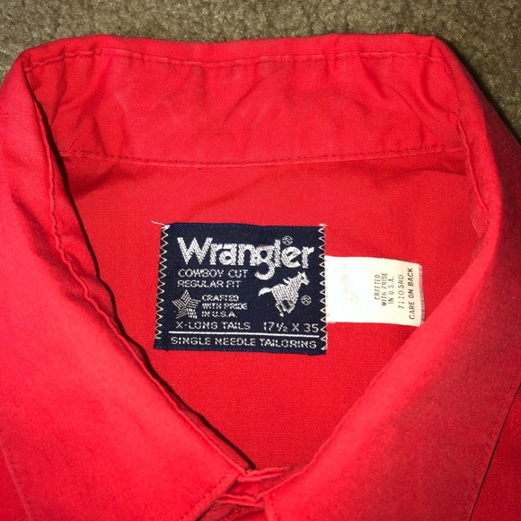 Wrangler Cowboy Cut Snap Up Shirt - Picture 5 of 6